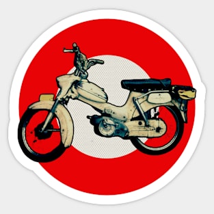 Mopeds are Prohibited Sticker